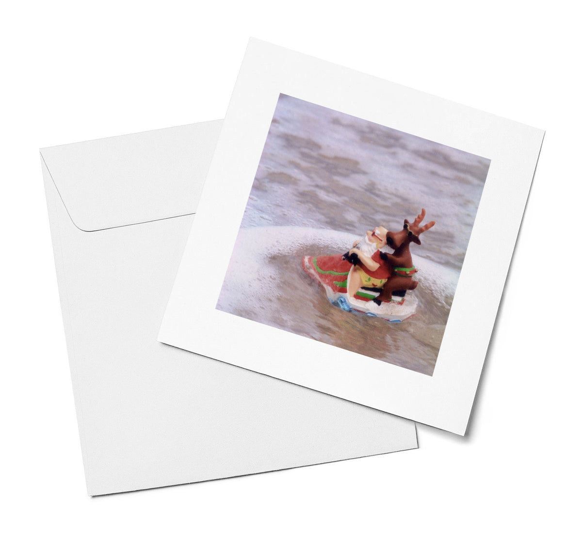 Santa & Reindeer Shore Break
