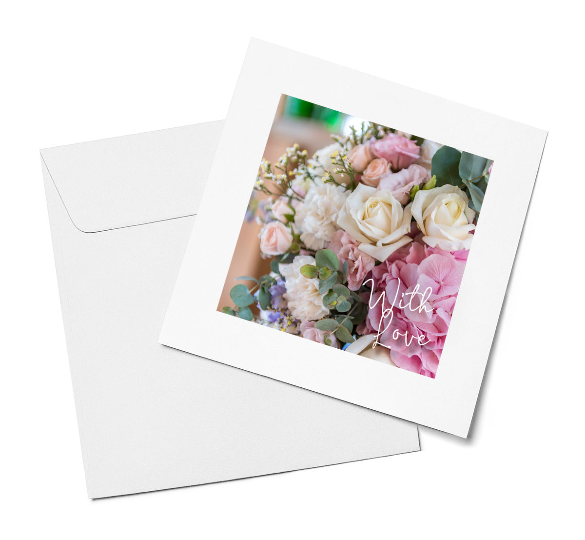 Hydrangea & Roses – With Love