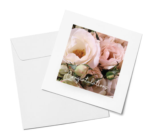 Blush Roses & Buds – Congratulations