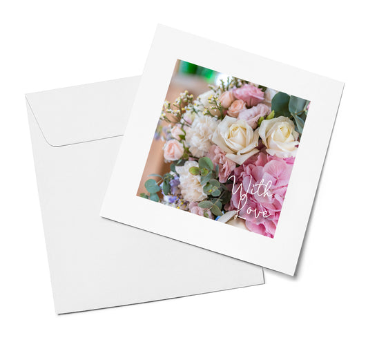 Hydrangea & Roses – With Love